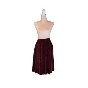 LuLaRoe Burgundy Skirt